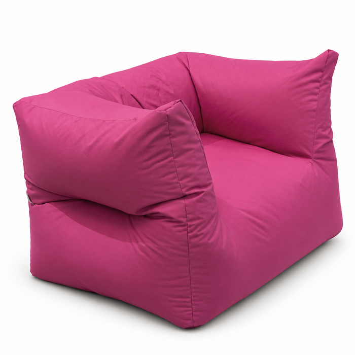 Outlet - Poltrona morbida Avalon in poliestere Jive per interno dim: 100x80xh 65 colore Fucsia