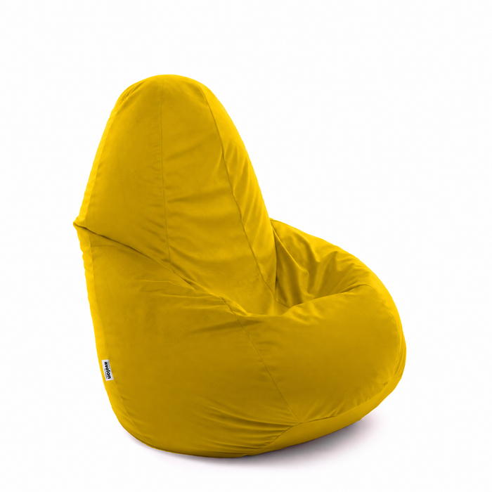 Pouf Poltrona Sacco media BAG M in velluto dim. 68 x 107 cm