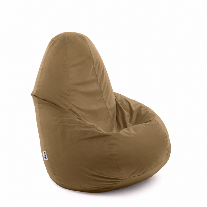 Pouf Poltrona Sacco media BAG M in velluto dim. 68 x 107 cm