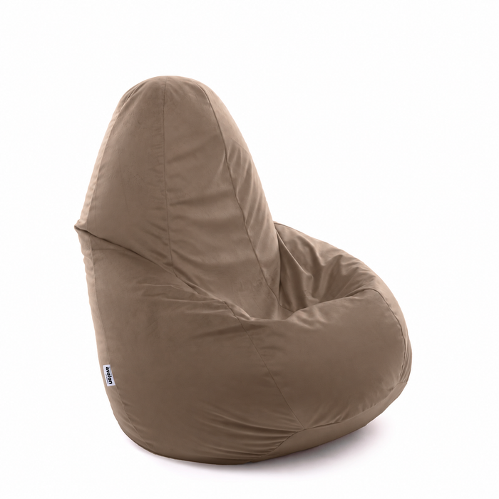 Pouf Poltrona Sacco media BAG M in velluto dim. 68 x 107 cm