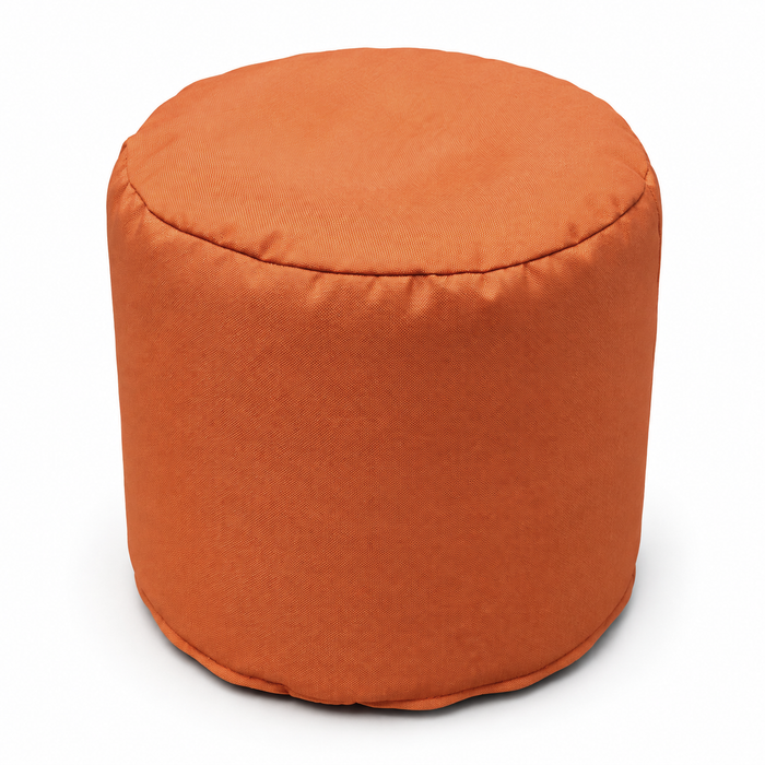 Outlet - Cilindro morbido in tessuto con sacca interna dim: 45xh43 cm colore Arancione
