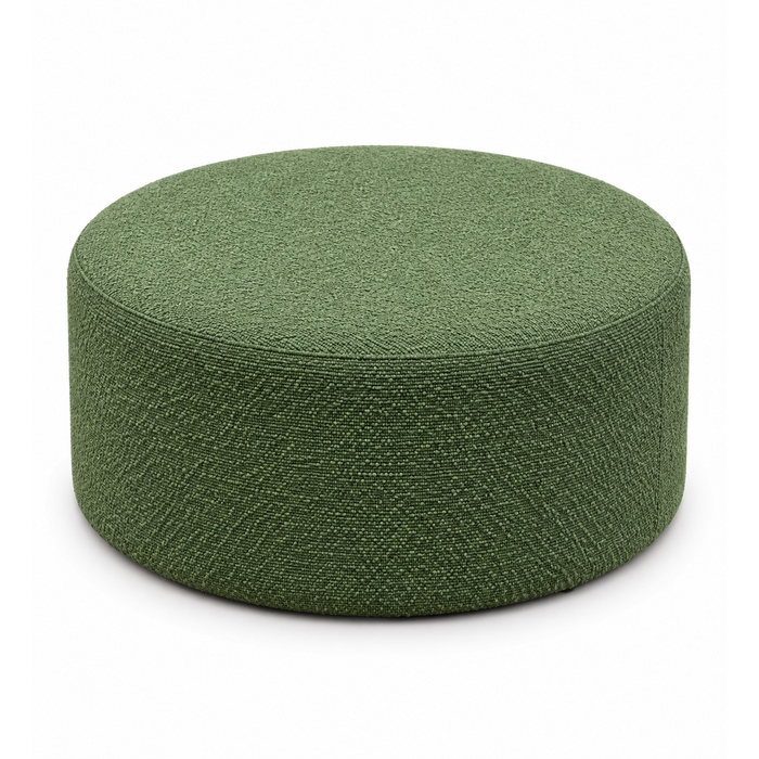 Outlet - Cilindro rigido in tessuto Bouclè dim: 78xh35 cm colore Verde