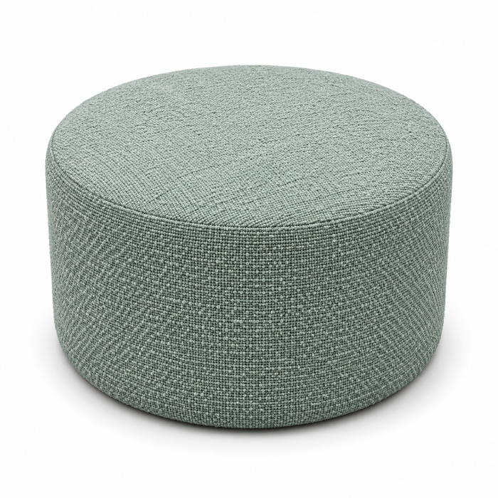 Outlet - Cilindro rigido in tessuto Bouclè dim: 55xh37 cm colore Verde Salvia