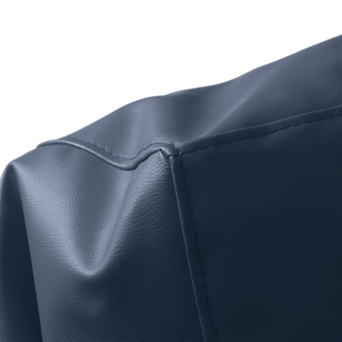 Avalon - Pouf Poltrona Sacco in Ecopelle Deluxe Super Resistente ELITE, Pouf Sacco di Qualità Sartoriale, Bean Bag per Sedersi Ergonomico, Pouf a Sacco Impermeabile, Made in IT - 85x90cm