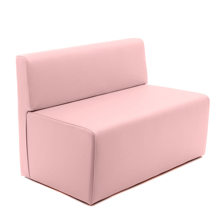 Panda 2-seater bar sofa in Mamba imitation leather