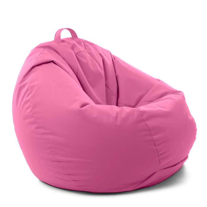 Pouf poltrona sacco Grande Softy, sfoderabile con sacca interna, Avalon in tessuto poliestere Jive per interno, Imbottito, Antistrappo, Impermeabile Dim: Ø80 x H75cm