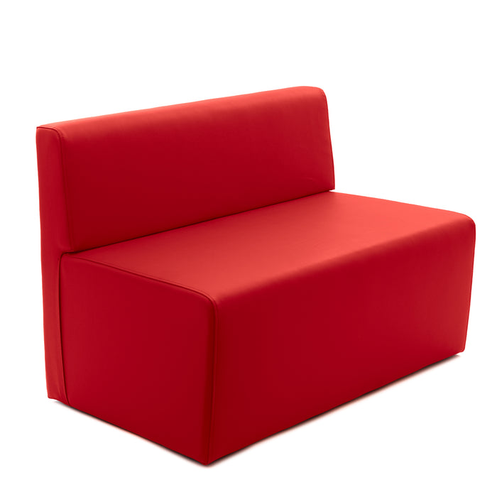 Panda 2-seater bar sofa in Mamba imitation leather