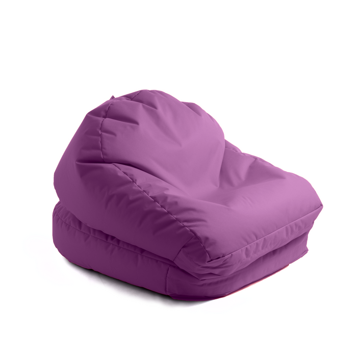 Avalon Pouf Poltrona/Letto Double Jive in tessuto Imbottito Made in Italy dim:  95X75 cm