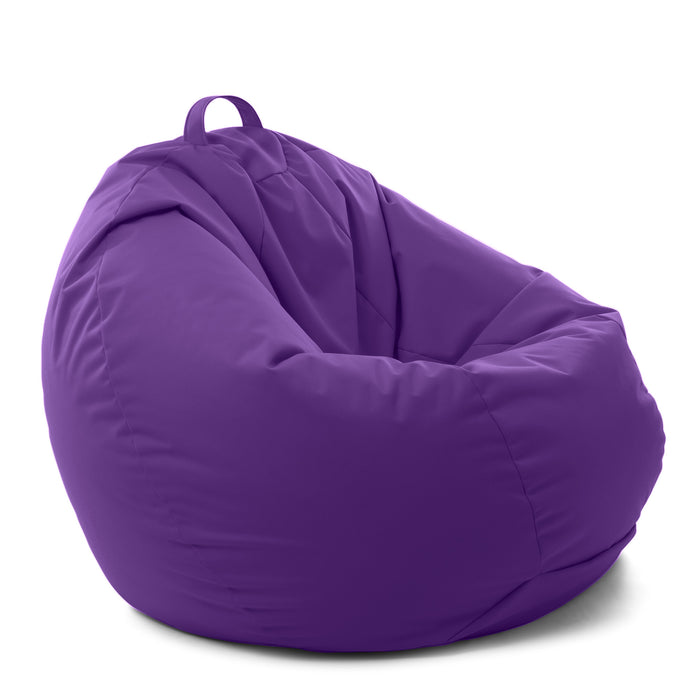 Pouf poltrona sacco Grande Softy, sfoderabile con sacca interna, Avalon in tessuto poliestere Jive per interno, Imbottito, Antistrappo, Impermeabile Dim: Ø80 x H75cm