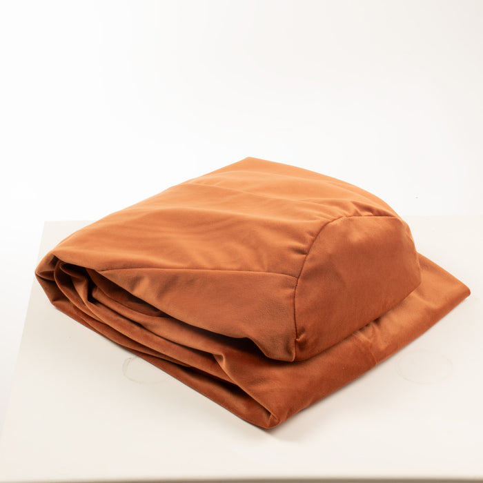 Cover Velvet Bean Bag L Made in Italy in Velvet Fabric