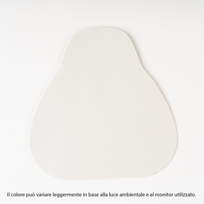 Avalon Rigid Cylinder Pouf Table in Mamba Trendy Faux Leather, Class 1-IM, Fire Retardant, for Indoor and Outdoor Use. Dimensions: Ø45 cm X H40 cm