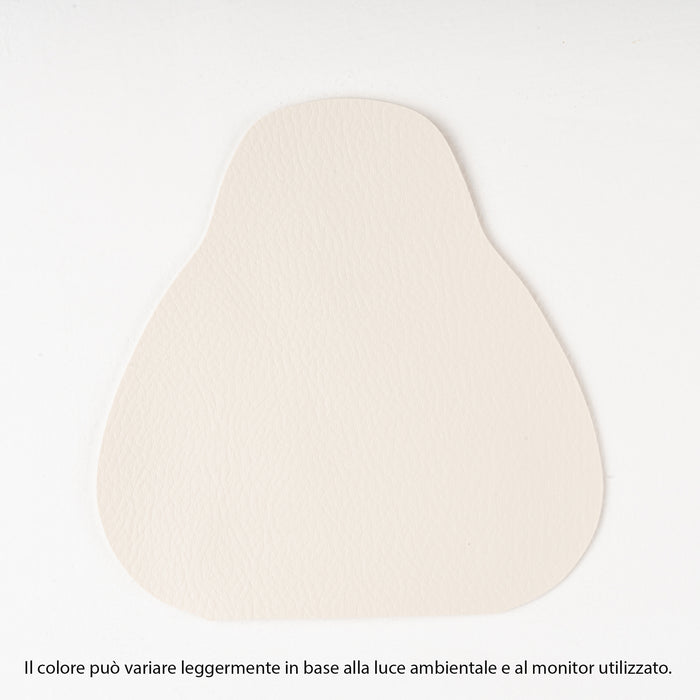 Avalon Rigid Cylinder Pouf Table in Mamba Trendy Faux Leather, Class 1-IM, Fire Retardant, for Indoor and Outdoor Use. Dimensions: Ø45 cm X H40 cm