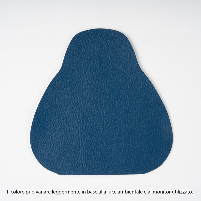 Avalon Rigid Cylinder Pouf Table in Mamba Trendy Faux Leather, Class 1-IM, Fire Retardant, for Indoor and Outdoor Use. Dimensions: Ø70 cm X H40 cm 
