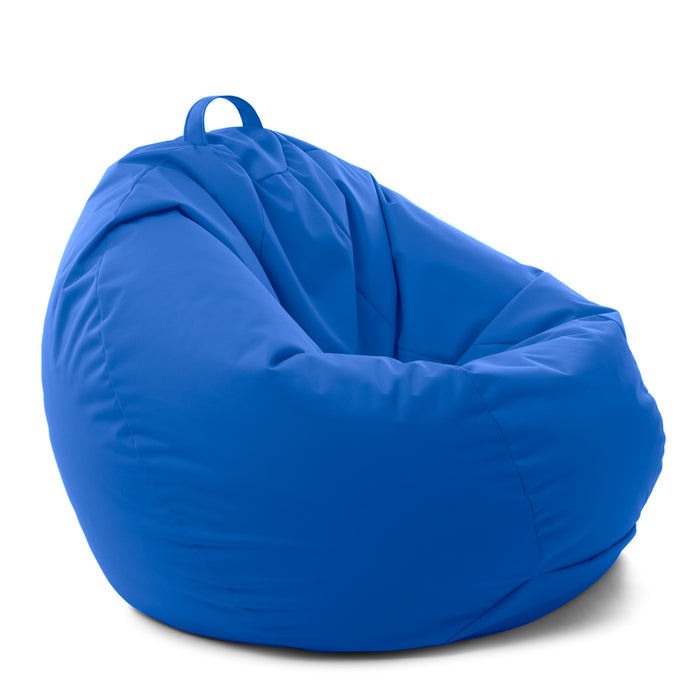 Pouf poltrona sacco Gigante Softy, sfoderabile con sacca interna, Avalon in tessuto poliestere Jive per interno, Imbottito, Antistrappo, Impermeabile Dim: Ø90 x H90 cm