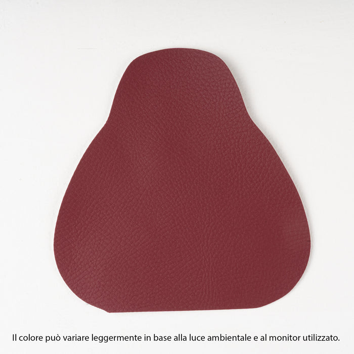 Avalon Rigid Cylinder Pouf Table in Mamba Trendy Faux Leather, Class 1-IM, Fire Retardant, for Indoor and Outdoor Use. Dimensions: Ø45 cm X H40 cm