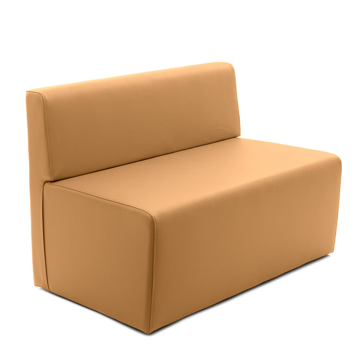 Panda 2-seater bar sofa in Mamba imitation leather
