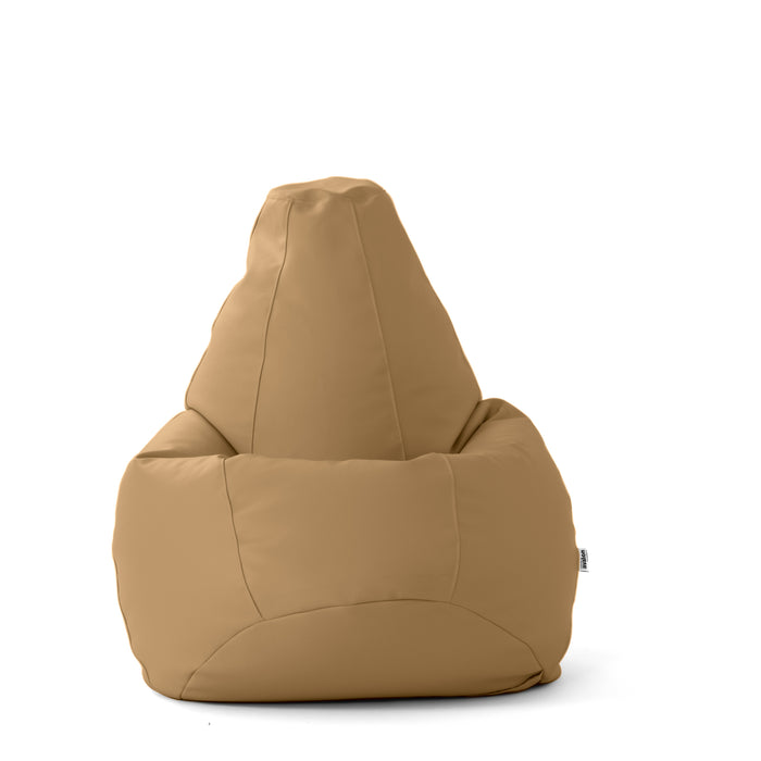 Puf Sillón Big Bag BAG L Mamba polipiel dim. 80 x 125 cm - Para ambientes internos y externos