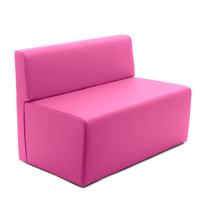 Panda 2-seater bar sofa in Mamba imitation leather