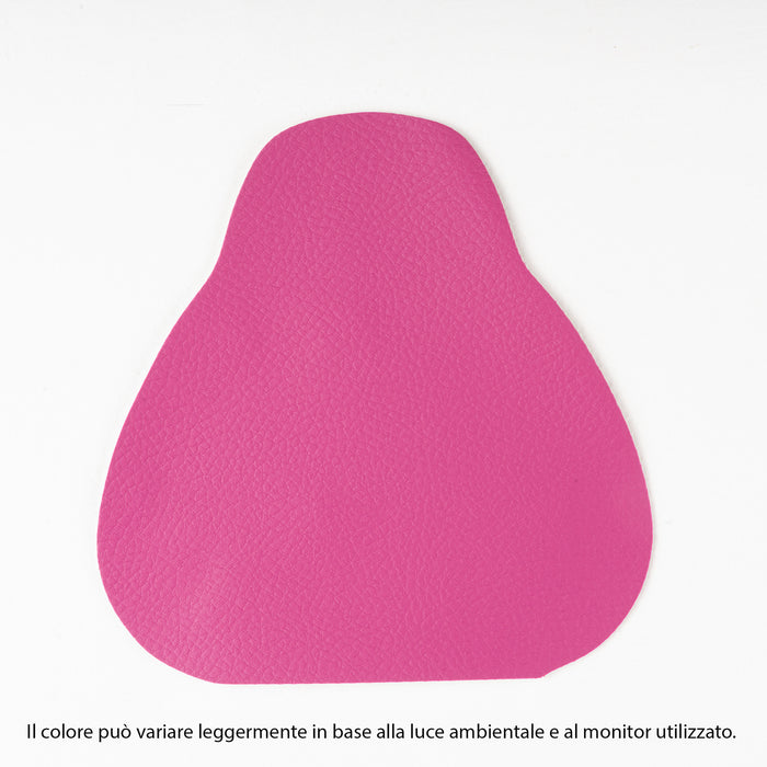 Avalon Rigid Cylinder Pouf Table in Mamba Trendy Faux Leather, Class 1-IM, Fire Retardant, for Indoor and Outdoor Use. Dimensions: Ø45 cm X H40 cm