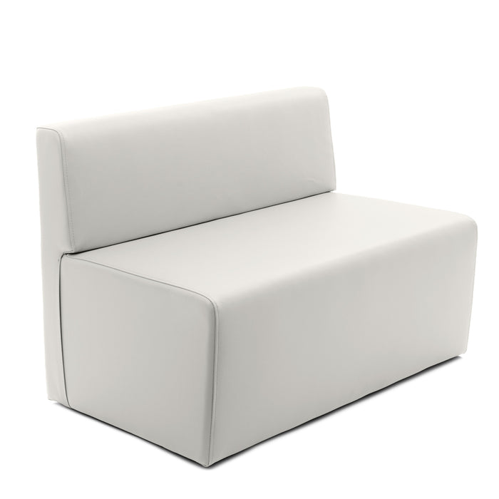 Panda 2-seater bar sofa in Mamba imitation leather
