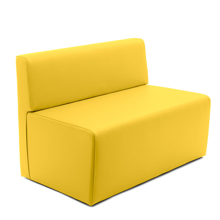 Panda 2-seater bar sofa in Mamba imitation leather