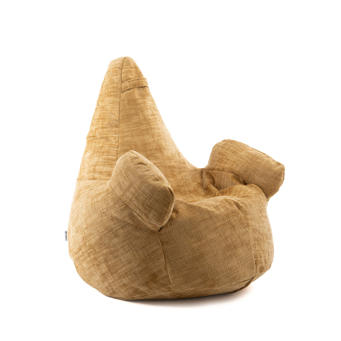 Pouf Poltrona Sacco Grande Ploof Avalon in tessuto Antimacchia Cannet per interno dim. Ø85 x H90 cm