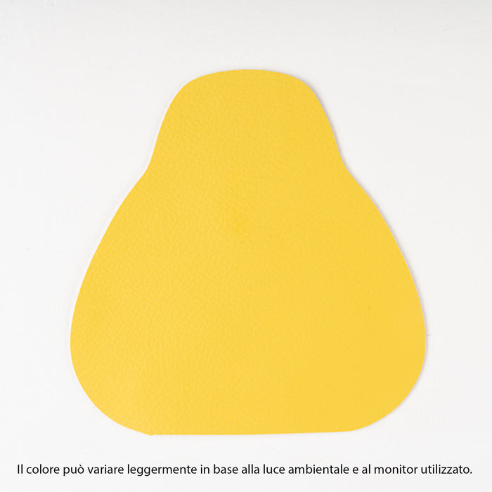 Avalon Rigid Cylinder Pouf Table in Mamba Trendy Faux Leather, Class 1-IM, Fire Retardant, for Indoor and Outdoor Use. Dimensions: Ø45 cm X H40 cm