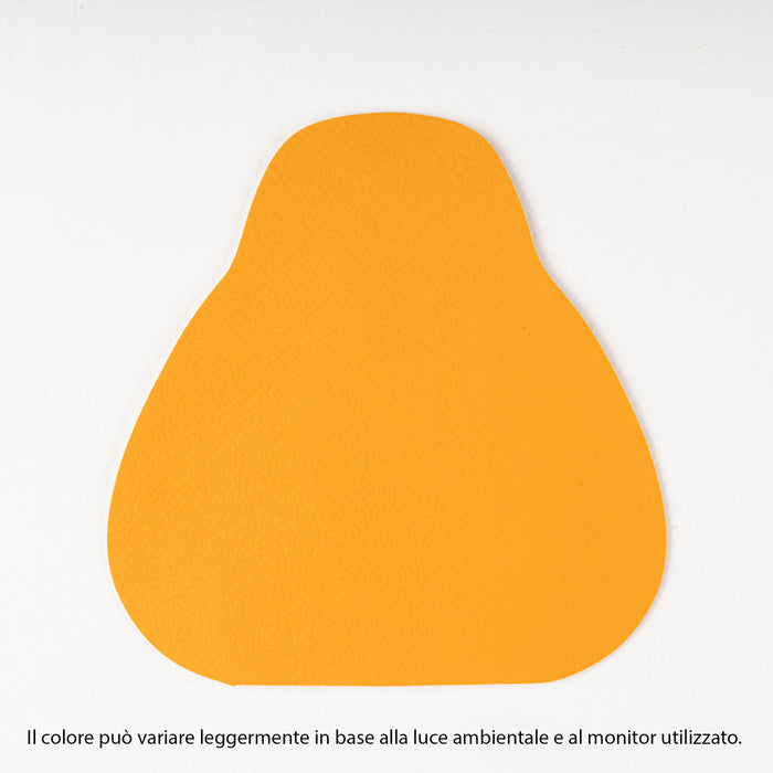Avalon Rigid Cylinder Pouf Table in Mamba Trendy Faux Leather, Class 1-IM, Fire Retardant, for Indoor and Outdoor Use. Dimensions: Ø70 cm X H40 cm 