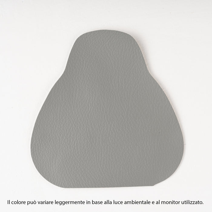 Avalon Rigid Cylinder Pouf Table in Mamba Trendy Faux Leather, Class 1-IM, Fire Retardant, for Indoor and Outdoor Use. Dimensions: Ø70 cm X H40 cm 