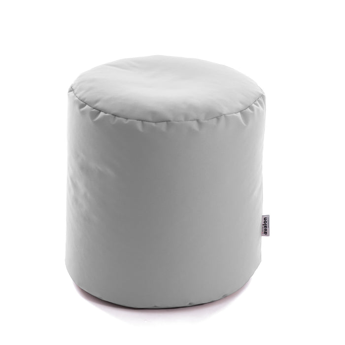 Avalon Pouf Jive Cylinder Armchair Made in Italy with dimensions 50x45x45cm