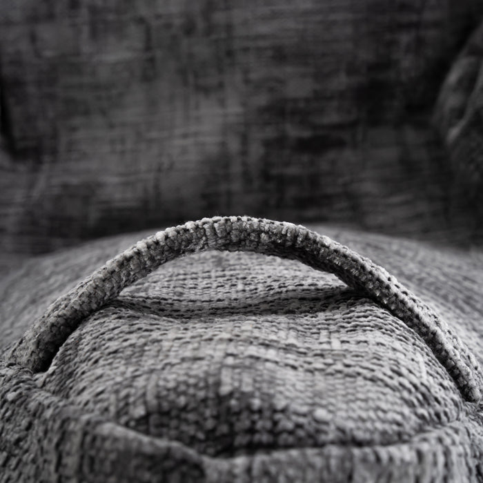 Pouf Poltrona Sacco Grande Ploof Avalon in tessuto Antimacchia Cannet per interno dim. Ø85 x H90 cm