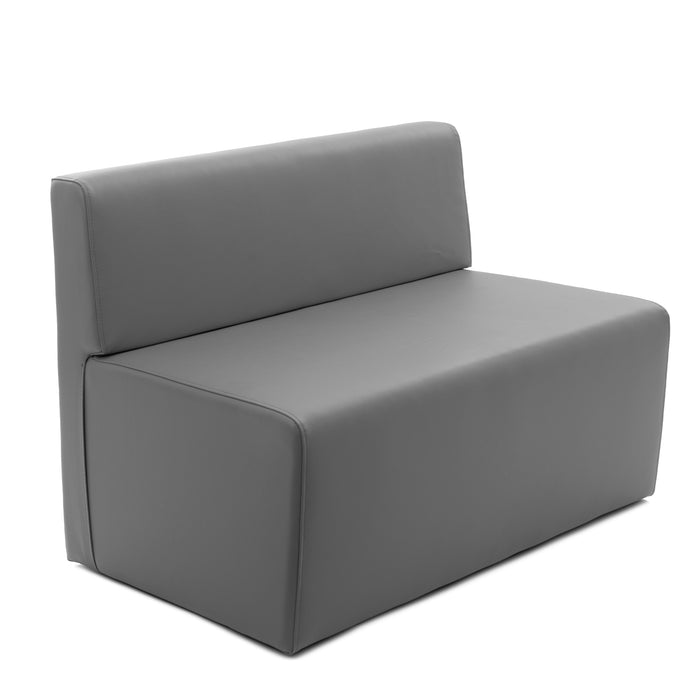 Panda 2-seater bar sofa in Mamba imitation leather