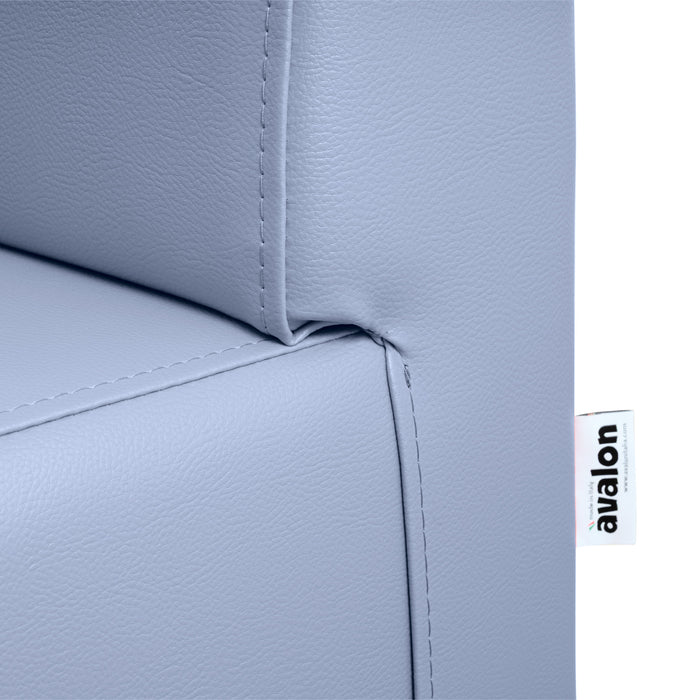 Panda 2-seater bar sofa in Mamba imitation leather