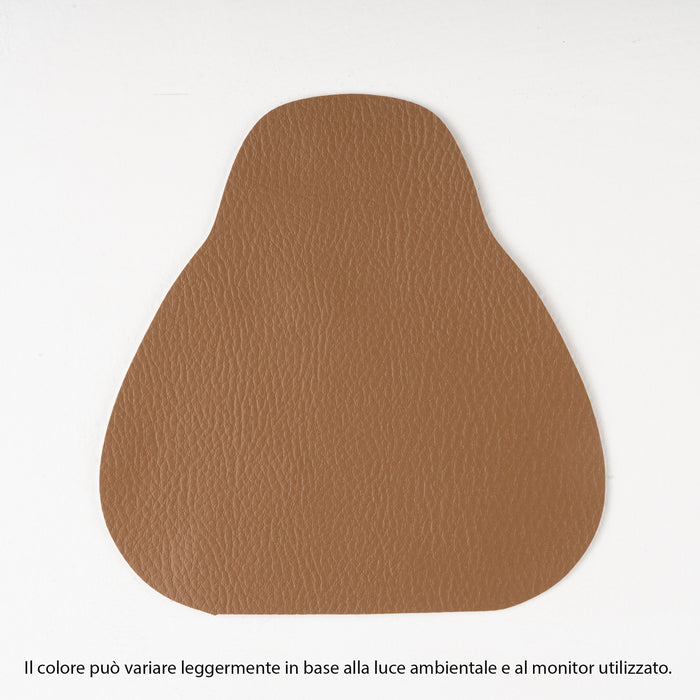Avalon Rigid Cylinder Pouf Table in Mamba Trendy Faux Leather, Class 1-IM, Fire Retardant, for Indoor and Outdoor Use. Dimensions: Ø45 cm X H40 cm