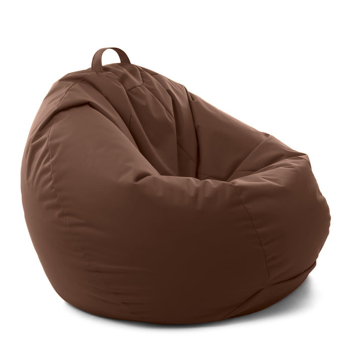 Pouf poltrona sacco Gigante Softy, sfoderabile con sacca interna, Avalon in tessuto poliestere Jive per interno, Imbottito, Antistrappo, Impermeabile Dim: Ø90 x H90 cm