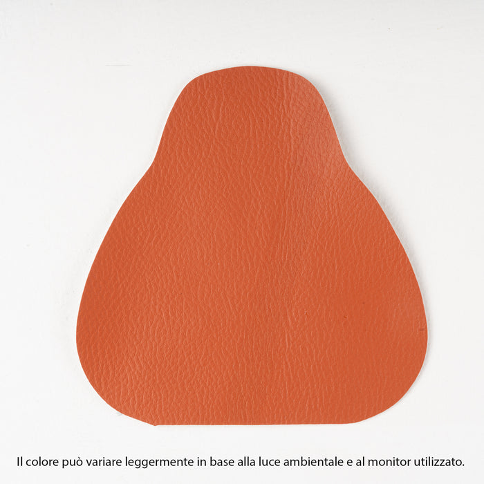 Avalon Rigid Cylinder Pouf Table in Mamba Trendy Faux Leather, Class 1-IM, Fire Retardant, for Indoor and Outdoor Use. Dimensions: Ø45 cm X H40 cm