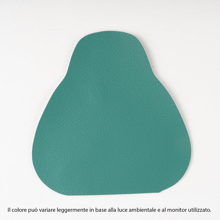Avalon Rigid Cylinder Pouf Table in Mamba Trendy Faux Leather, Class 1-IM, Fire Retardant, for Indoor and Outdoor Use. Dimensions: Ø45 cm X H40 cm