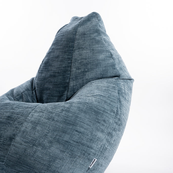 Pouf Poltrona Sacco Grande BAG L Avalon in tessuto Antimacchia Cannet per interno dim. 80 x 125 cm