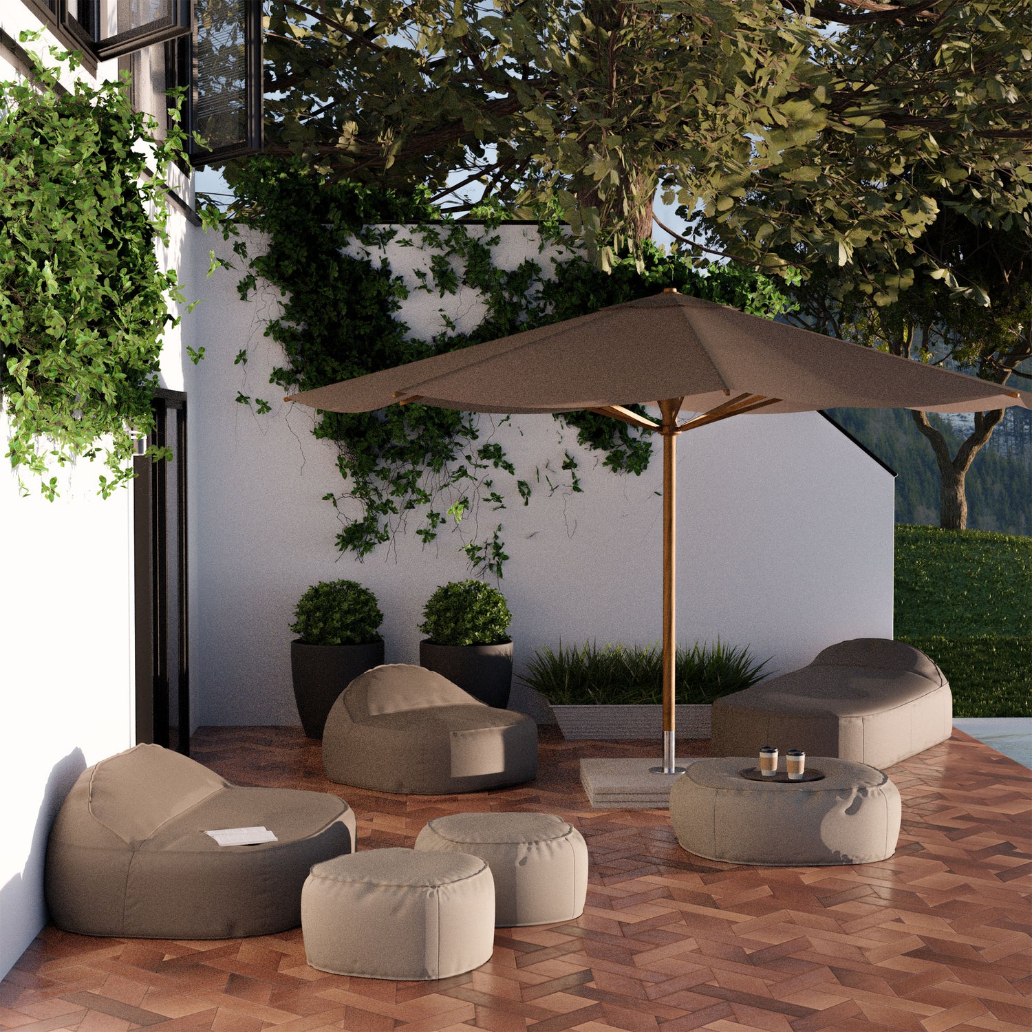 Loves being outdoors.