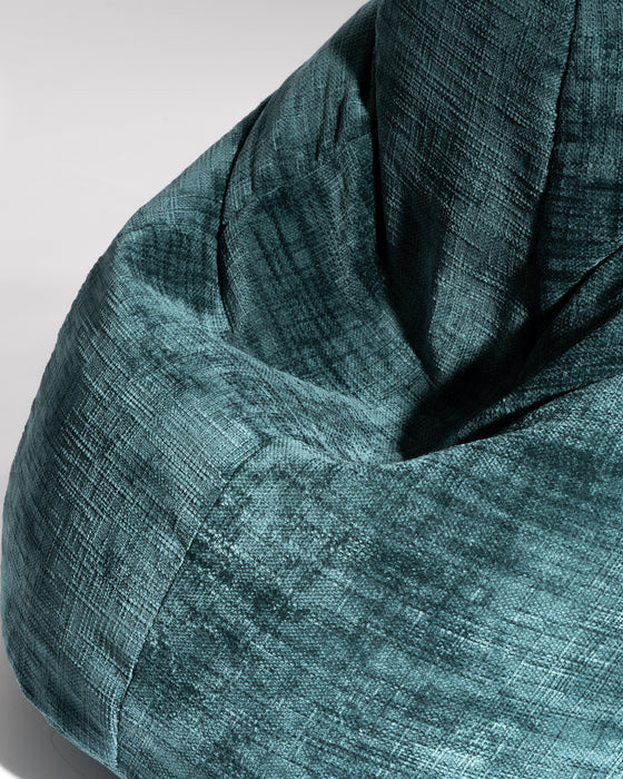 Pouf Poltrona Sacco Grande BAG L Avalon in tessuto Antimacchia Cannet per interno dim. 80 x 125 cm