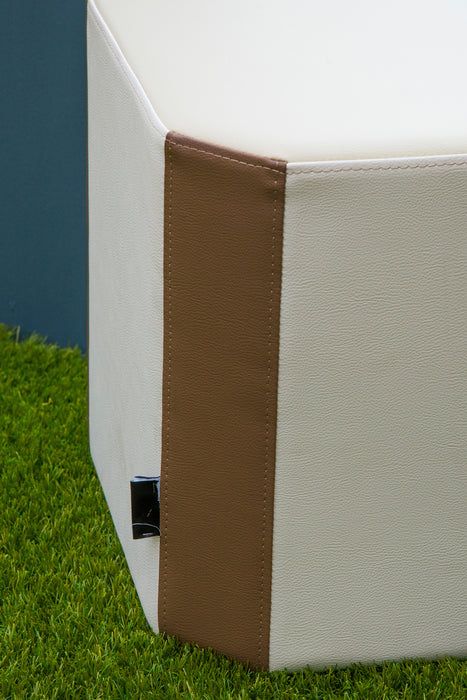 Set Pouf Rigidi Geometrici Casa del Grande Fratello Edizione 2024 - varie dimensioni e colori