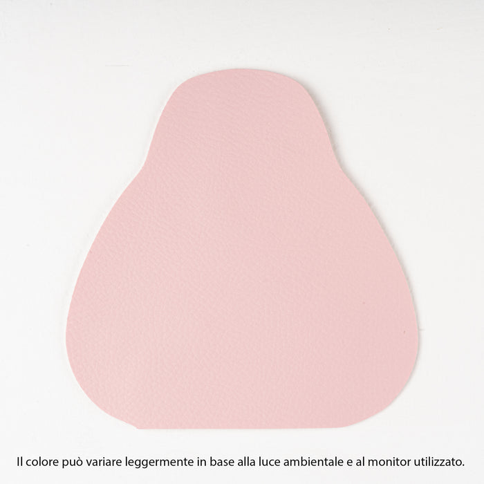 Avalon Rigid Cylinder Pouf Table in Mamba Trendy Faux Leather, Class 1-IM, Fire Retardant, for Indoor and Outdoor Use. Dimensions: Ø45 cm X H40 cm