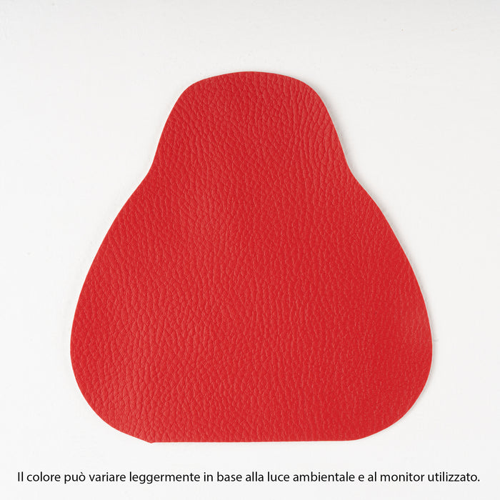 Avalon Rigid Cylinder Pouf Table in Mamba Trendy Faux Leather, Class 1-IM, Fire Retardant, for Indoor and Outdoor Use. Dimensions: Ø45 cm X H40 cm