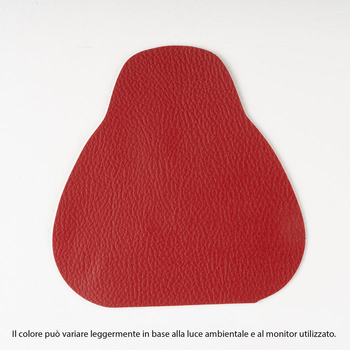 Avalon Rigid Cylinder Pouf Table in Mamba Trendy Faux Leather, Class 1-IM, Fire Retardant, for Indoor and Outdoor Use. Dimensions: Ø70 cm X H40 cm 