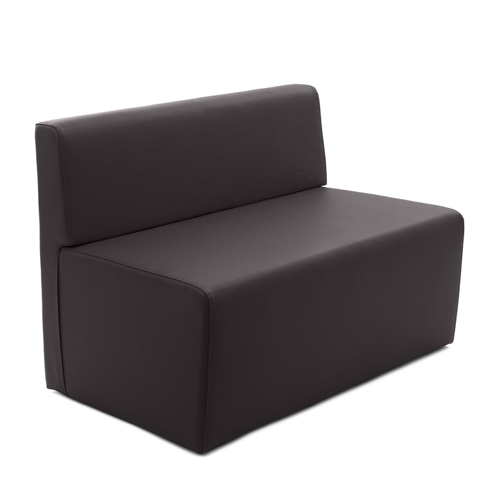 Panda 2-seater bar sofa in Mamba imitation leather