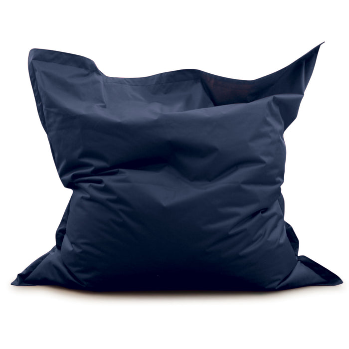 Thin Medium Square Pouf Cushion in Jive fabric for indoor use dim 140x140x30 cm