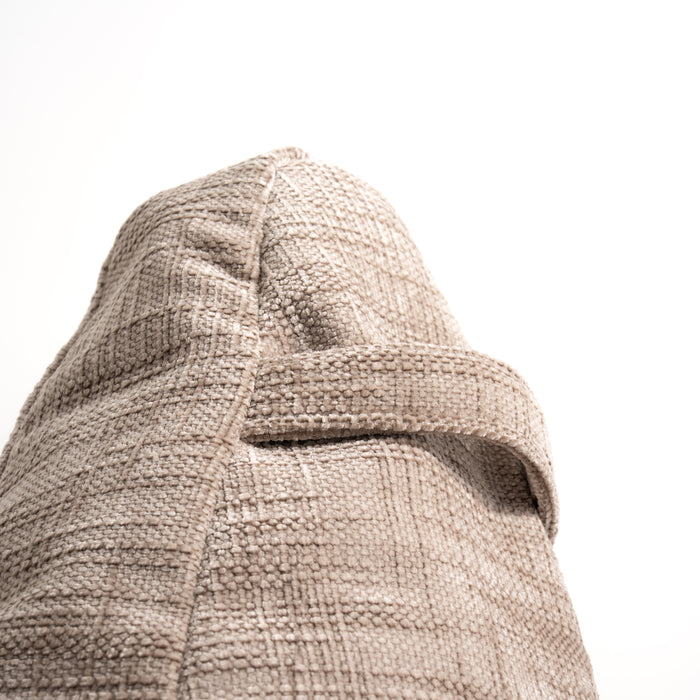 Pouf Poltrona Sacco Grande Ploof Avalon in tessuto Antimacchia Cannet per interno dim. Ø85 x H90 cm