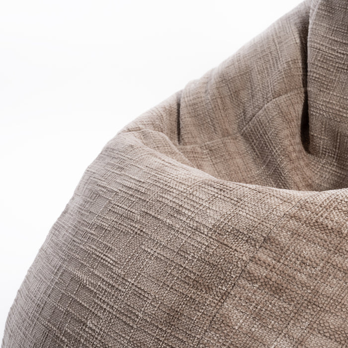 Pouf Poltrona Sacco Grande BAG L Avalon in tessuto Antimacchia Cannet per interno dim. 80 x 125 cm