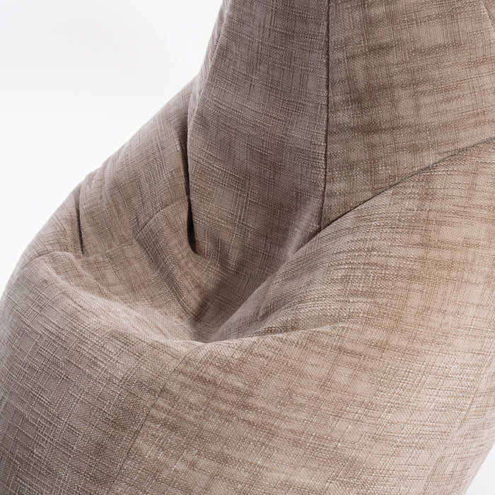 Pouf Poltrona Sacco Grande BAG L Avalon in tessuto Antimacchia Cannet per interno dim. 80 x 125 cm