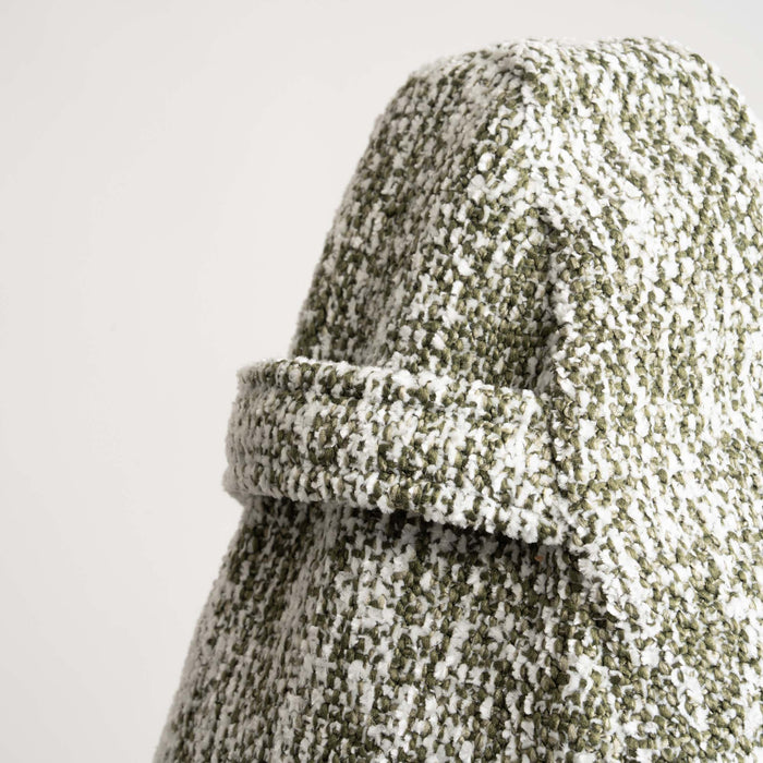 Pouf Poltrona Sacco Grande Ploof Avalon in tessuto Grisaglia per interno dim. Ø85 x H90 cm